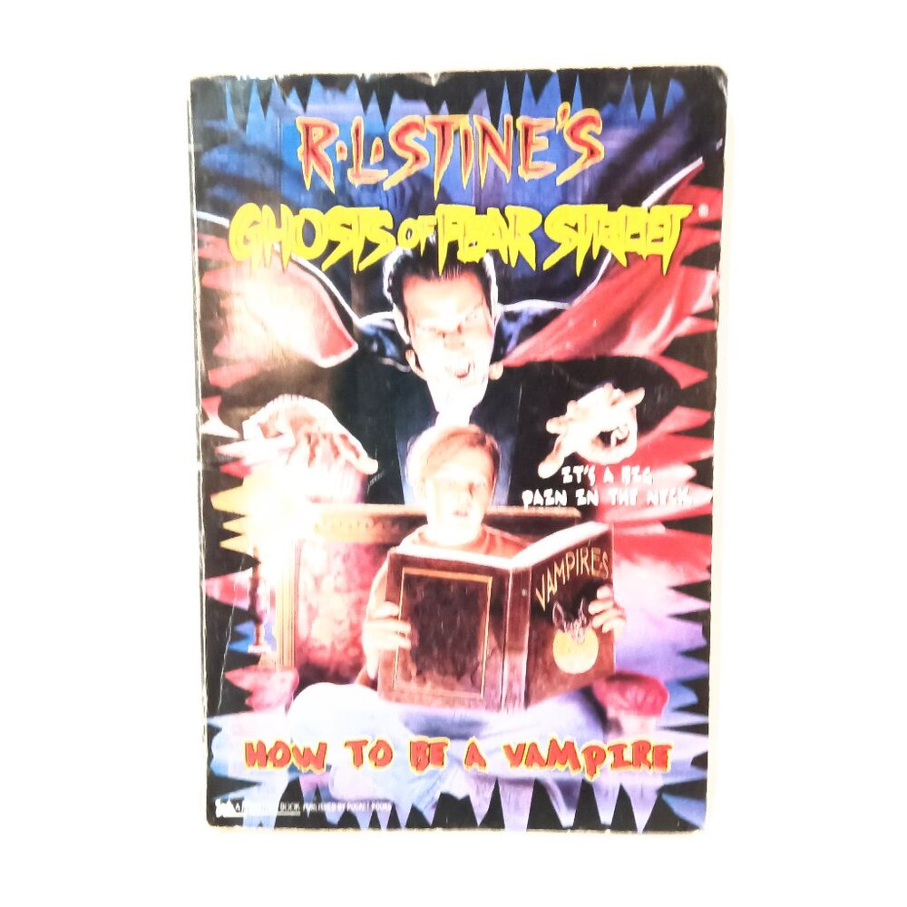 Ghosts Of Fear Street by R.L. Stines How To Be A Vampire NEW Book Juvenile Horro
